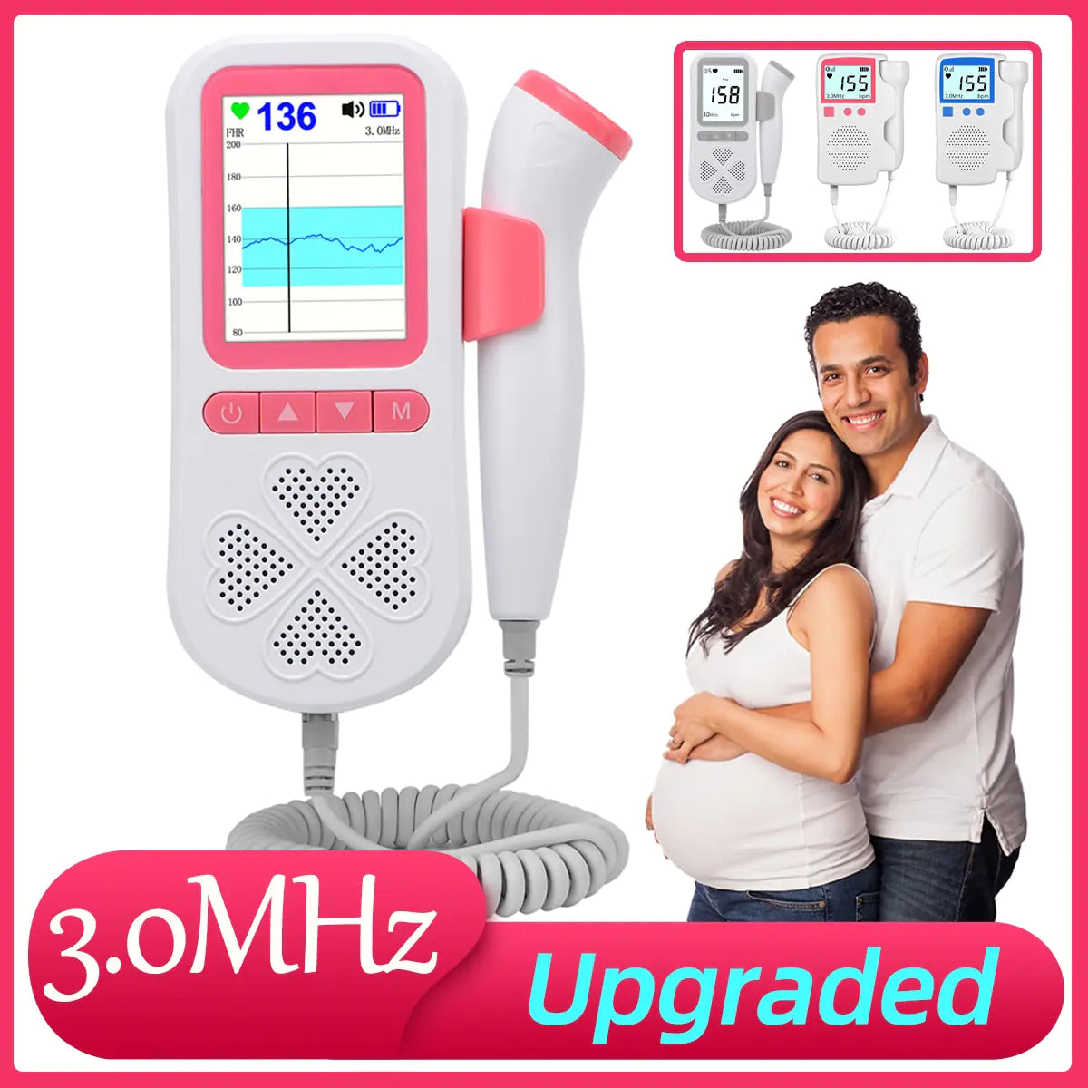 Monitor Fetal Doppler Mejorado