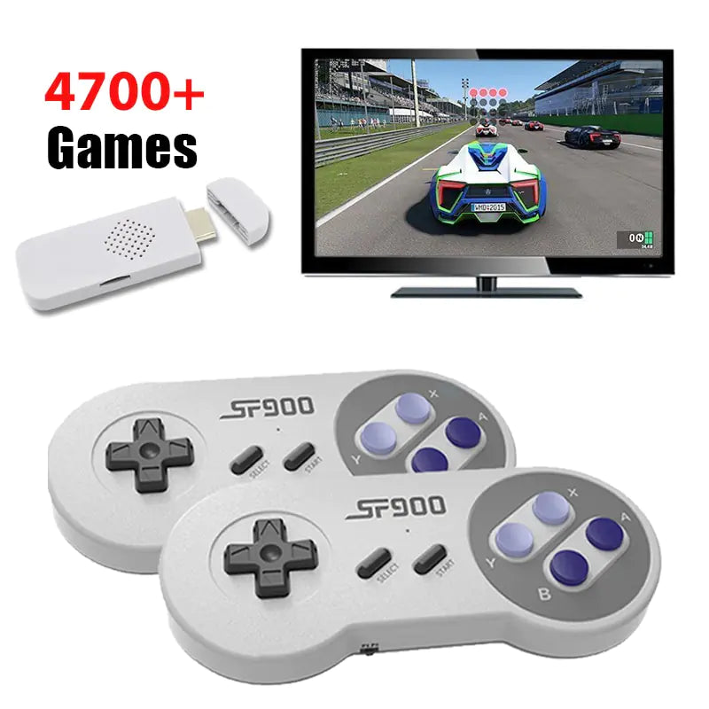 Consola de Videojuegos HDMI-Compatible de 1500 Juegos para SNES/NES