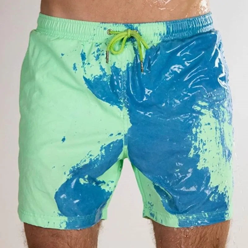 Pantalones Cortos de Playa Coloridos para Hombre