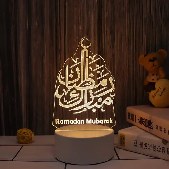 Lámpara Decorativa para el Festival Musulmán Eid Mubarak