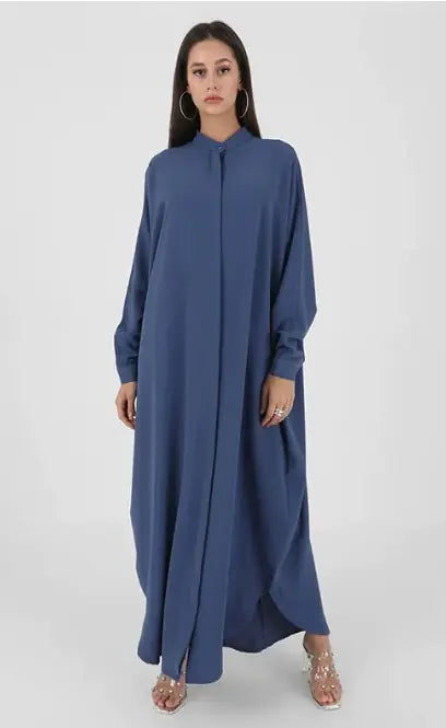 Vestido Abaya de manga larga para musulmanes