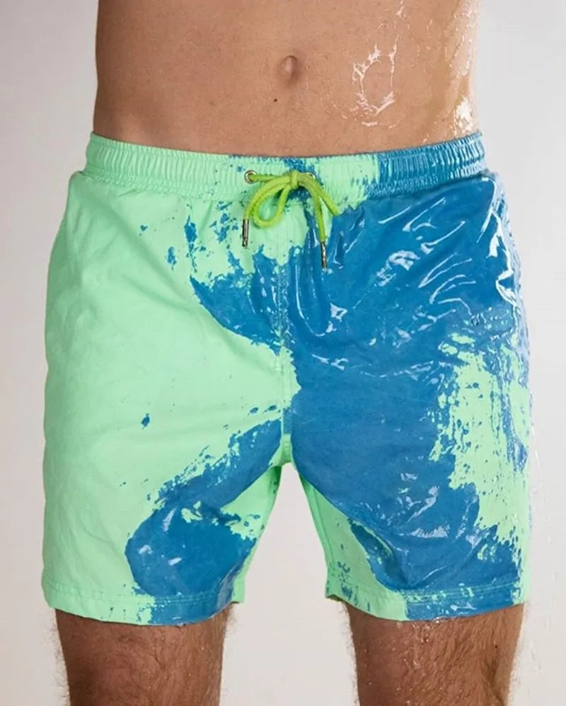 Pantalones Cortos de Playa Coloridos para Hombre