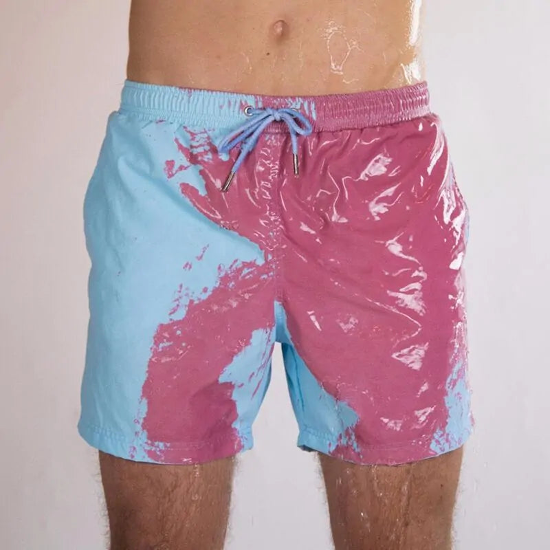 Pantalones Cortos de Playa Coloridos para Hombre