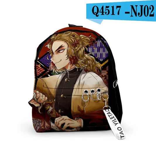 Mochila Escolar de Demon Slayer