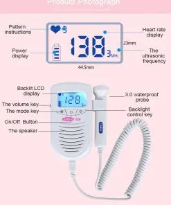 Doppler Fetal Latido del Bebé